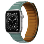 Cinturino in silicone con cinturino magnetico per Apple Watch Series, 7 45mm / 6&SE&5&4 44mm / 3&2&1 42mm
