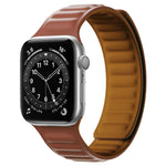 Cinturino in silicone con cinturino magnetico per Apple Watch Series, 7 45mm / 6&SE&5&4 44mm / 3&2&1 42mm