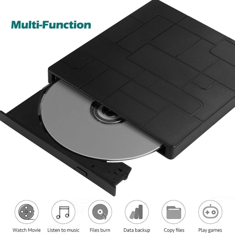 Registratore DVD RW esterno con unità ottica