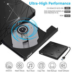 Lettore DVD RW portatile USB 3.0 esterno Lettore di unità ottiche
