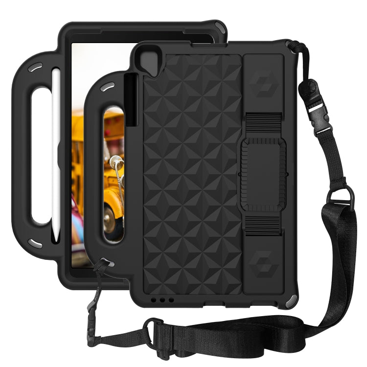 Custodia protettiva antiurto con custodia antiurto in EVA serie Diamond con supporto e cinturino, For Lenovo M10 X306X / X306F
