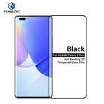 PINWUYO 9H Pellicola in vetro temperato per piegatura a caldo 3D, For Huawei nova 9, For Huawei nova 9 Pro
