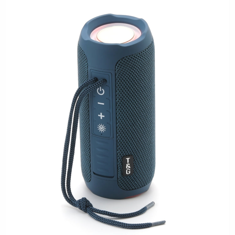 T&G TG227 Altoparlante musicale Bluetooth portatile impermeabile da esterno con supporto LED FM / TF / USB