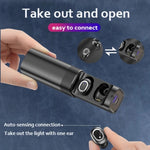 T&G TG909 TWS In-Ear Mini Auricolari Bluetooth stereo a doppio canale con display a LED