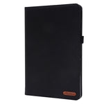 Custodia per tablet in pelle PU con tessuto a vibrazione orizzontale con slot per schede e supporto, For Galaxy Tab A8 10.5 2021, For Samsung Galaxy Tab A8 10.5 2021