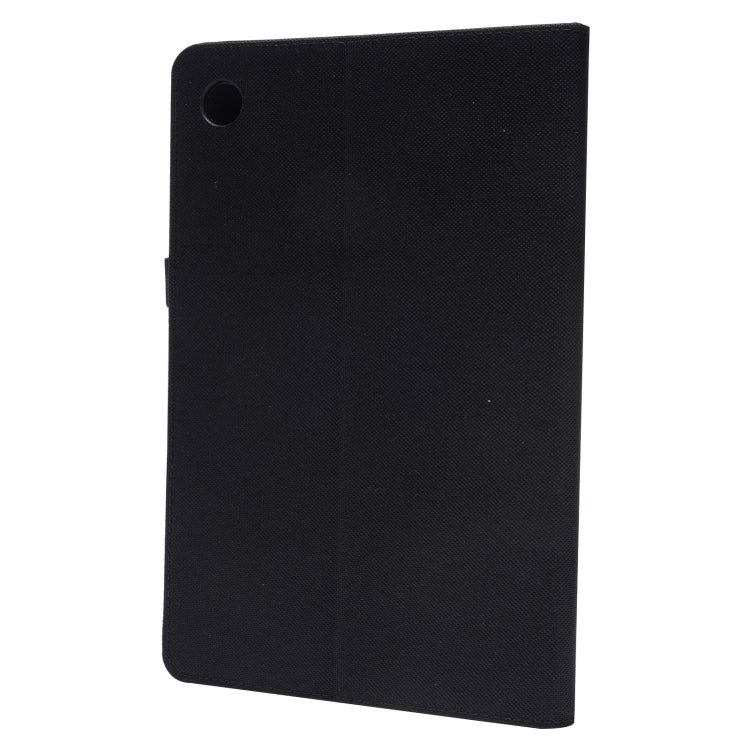Custodia per tablet in pelle PU con tessuto a vibrazione orizzontale con slot per schede e supporto, For Galaxy Tab A8 10.5 2021, For Samsung Galaxy Tab A8 10.5 2021