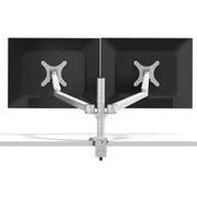Supporto per monitor da tavolo con display da tavolo in alluminio a doppio braccio OA-4S, OA-4S