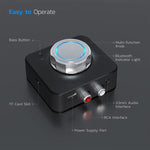 Ricevitore Bluetooth 5.0 C39 convertitore audio wireless RCA a 3
