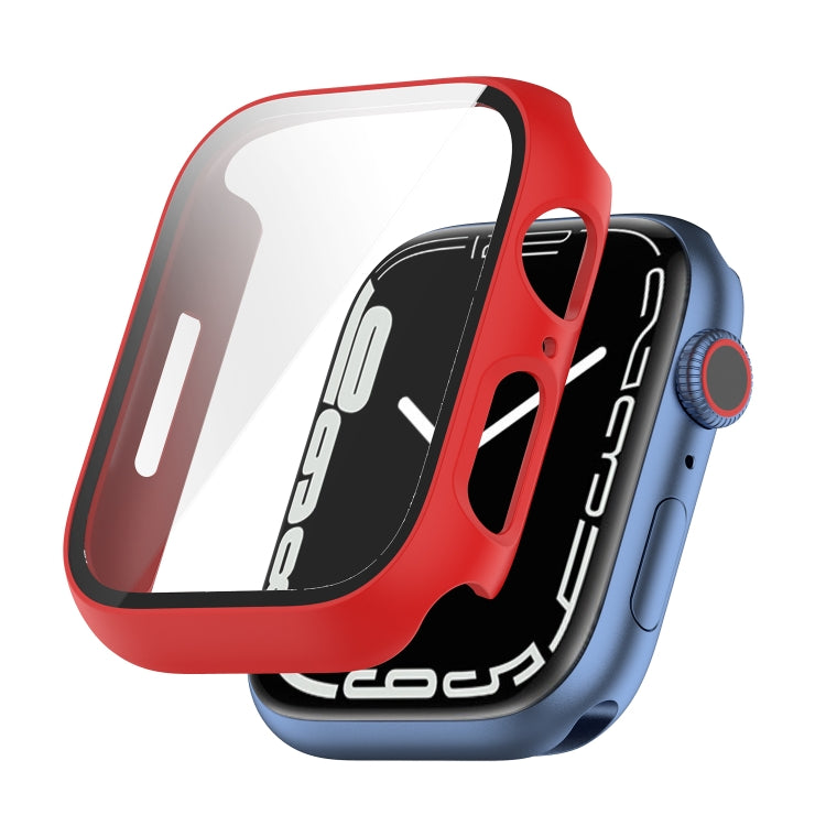 Custodia protettiva PC con pellicola per Apple Watch Series 7, 8