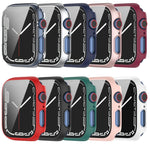 Custodia protettiva PC con pellicola per Apple Watch Series 7, 8