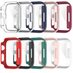 Custodia protettiva PC con pellicola per Apple Watch Series 7, 8