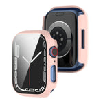 Custodia protettiva PC con pellicola per Apple Watch Series 7, 8