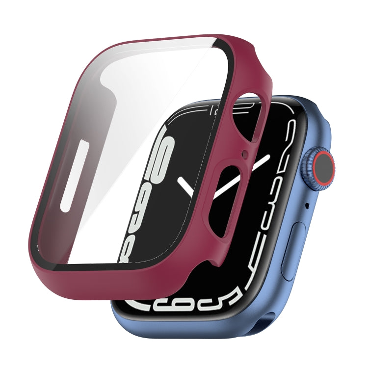 Custodia protettiva PC con pellicola per Apple Watch Series 7, 8