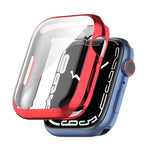 Guscio protettivo completo in TPU antiurto con pellicola protettiva, For Apple Watch Series 9 / 8 / 7 45mm, For Apple Watch Series 9 / 8 / 7 41mm