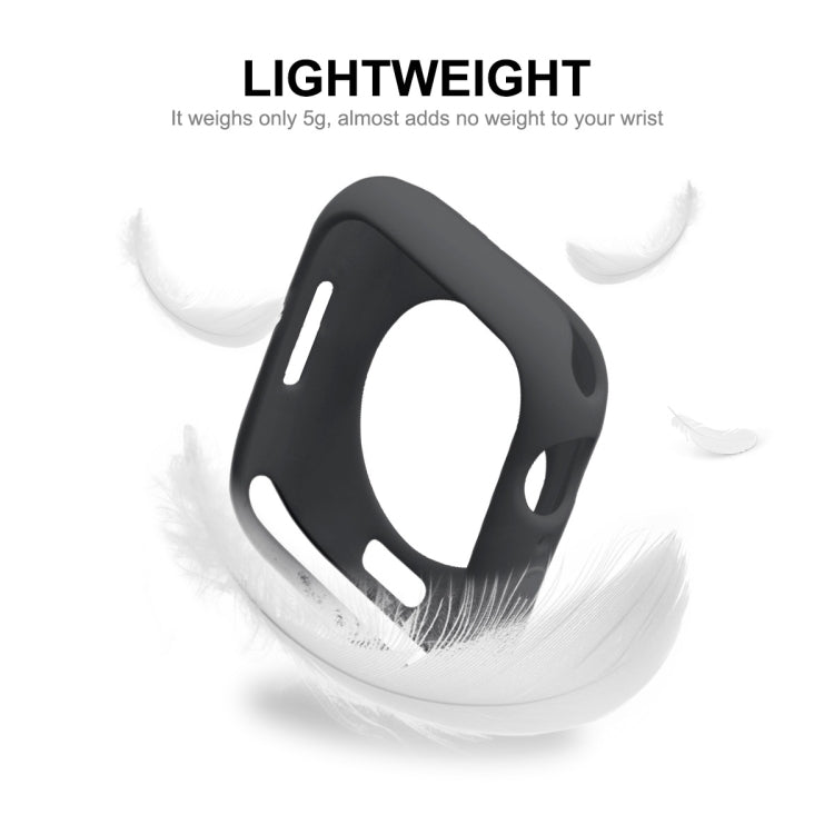 ENKAY Hat-Prince Custodia Protettiva per Orologio in TPU + Pellicola Protettiva per Schermo in PET a Copertura Totale per Apple Watch Series 7 41mm