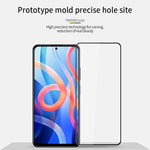 PINWUYO 9H Pellicola in vetro temperato a schermo intero curvo 3D antideflagrante, For Xiaomi Redmi Note 11, For Xiaomi Redmi Note 11 Pro