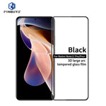 PINWUYO 9H Pellicola in vetro temperato a schermo intero curvo 3D antideflagrante, For Xiaomi Redmi Note 11, For Xiaomi Redmi Note 11 Pro