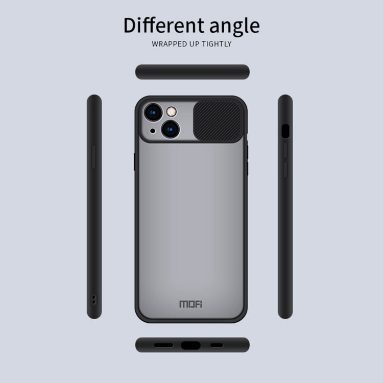 Custodia MOFI per PC satinato traslucido + TPU, For iPhone 13, For iPhone 13 Pro, For iPhone 13 Pro Max