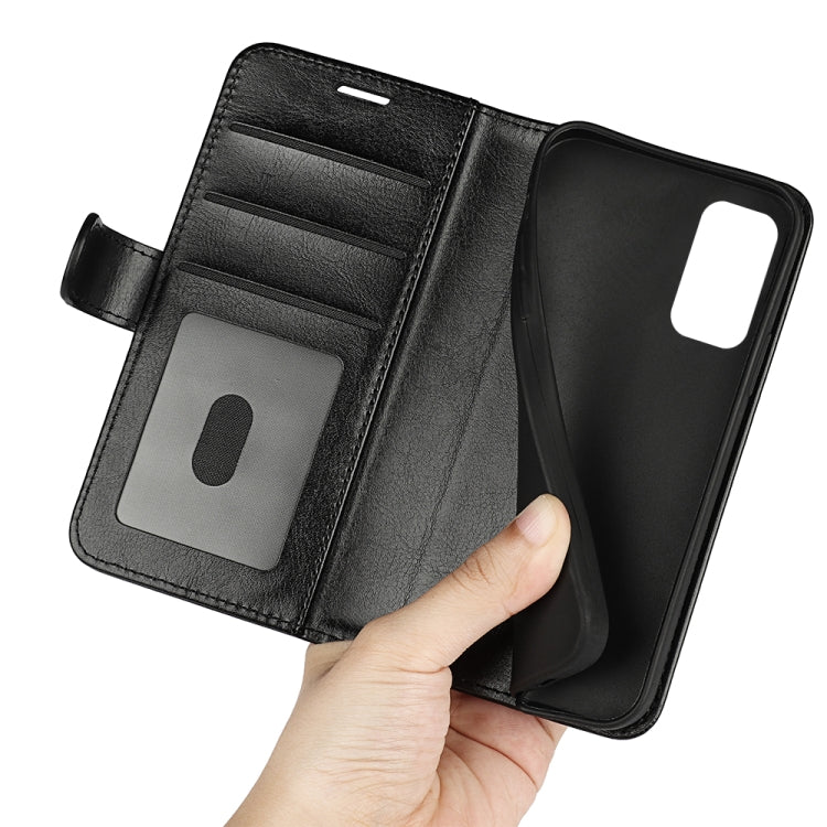 Per Samsung Galaxy M52 5G R64 Texture Custodia protettiva a vibrazione orizzontale singola con supporto e slot per schede e portafoglio e cornice per foto, For Samsung Galaxy M52 5G