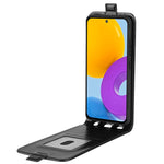 Per Samsung Galaxy M52 5G R64 Texture Custodia protettiva in pelle a vibrazione verticale singola con slot per schede e cornice per foto, For Galaxy M52 5G
