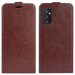 Per Samsung Galaxy M52 5G R64 Texture Custodia protettiva in pelle a vibrazione verticale singola con slot per schede e cornice per foto, For Galaxy M52 5G