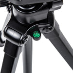 Supporto per treppiede in alluminio YUNTENG VCT-618 con testa di smorzamento, VCT-618