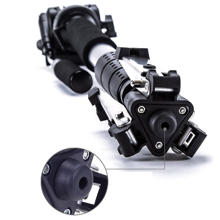 Monopiede con montaggio su treppiede YUNTENG VCT-288 con testa di trascinamento fluida, VCT-288