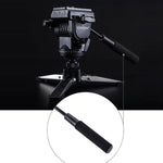 Monopiede con montaggio su treppiede YUNTENG VCT-288 con testa di trascinamento fluida, VCT-288