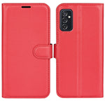 Per Samsung Galaxy M52 5G Litchi Texture Custodia protettiva a vibrazione orizzontale con supporto e slot per schede e portafoglio, For Samsung Galaxy M52 5G