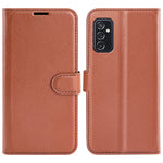 Per Samsung Galaxy M52 5G Litchi Texture Custodia protettiva a vibrazione orizzontale con supporto e slot per schede e portafoglio, For Samsung Galaxy M52 5G