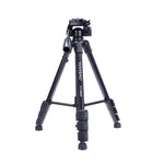 Supporto per treppiede in alluminio YUNTENG VCT-690 con testa di trascinamento fluida, VCT-690