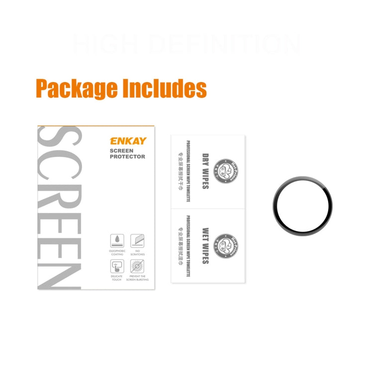 Per Huawei Watch GT 3 42mm ENKAY Hat-Prince Full Coverage 3D Curved Soft PC Edge + PMMA HD Screen Protector Film, 1 PC, 2 PCS, 5 PCS, 10 PCS