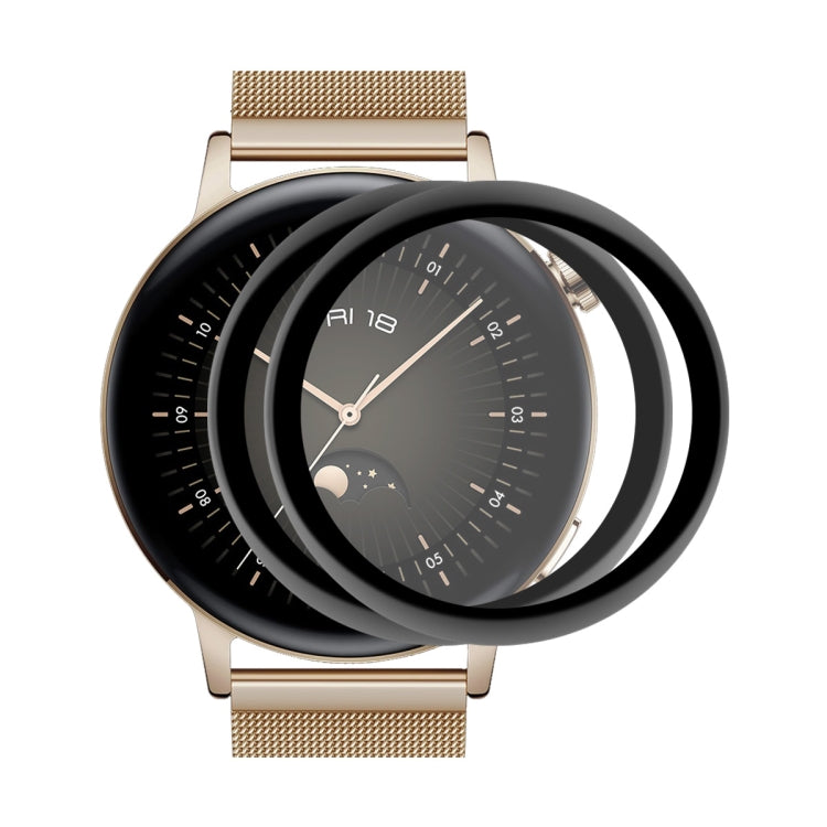Per Huawei Watch GT 3 42mm ENKAY Hat-Prince Full Coverage 3D Curved Soft PC Edge + PMMA HD Screen Protector Film, 1 PC, 2 PCS, 5 PCS, 10 PCS