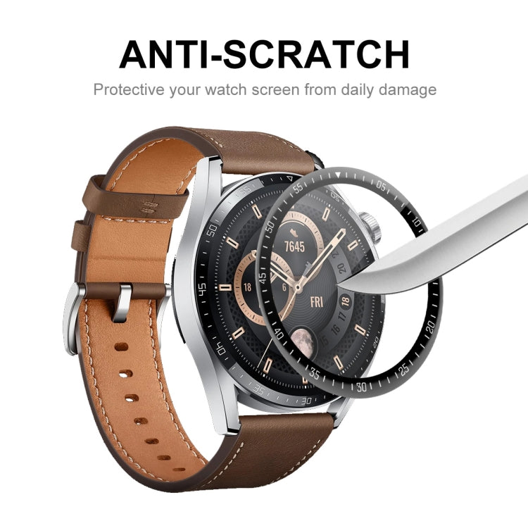 Per Huawei Watch GT 3 46mm ENKAY Hat-Prince Full Coverage 3D Curved Soft PC Edge + Pellicola proteggi schermo PMMA HD, 1 PC, 2 PCS, 5 PCS, 10 PCS