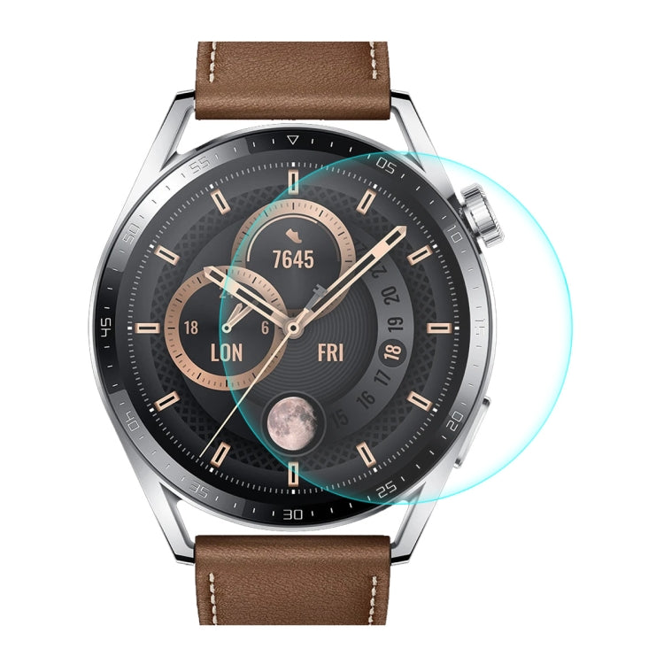 Per Huawei Watch GT 3 46mm ENKAY Hat-Prince 0.2mm 9H 2.15D Pellicola protettiva per schermo in vetro temperato con bordo curvo, 1 PC, 2 PCS, 5 PCS, 10 PCS