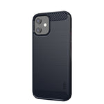 Custodia morbida in TPU in fibra di carbonio spazzolata serie MOF Gentleness, For iPhone 12 mini, For iPhone 12 / 12 Pro, For iPhone 12 Pro Max, For iPhone?12 / 12 Pro