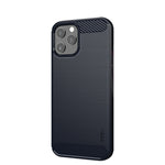 Custodia morbida in TPU in fibra di carbonio spazzolata serie MOF Gentleness, For iPhone 12 mini, For iPhone 12 / 12 Pro, For iPhone 12 Pro Max, For iPhone?12 / 12 Pro