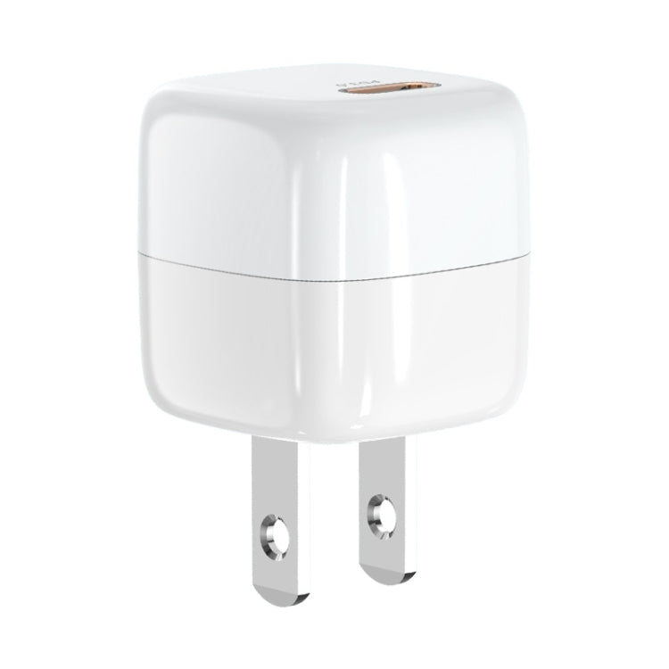 Caricabatterie rapido USB-C 20W con spina americana