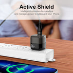 Caricabatterie rapido USB-C 20W con spina americana