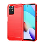Custodia morbida per telefono in TPU in fibra di carbonio spazzolata serie MOFI Gentleness, For Xiaomi Redmi Note11 / Poco M4 Pro 5G, For Xiaomi Redmi Note11 Pro / Note 11 Pro+, For Xiaomi Redmi 10 / 10 Prime, For Xiaomi Mi 11T / 11T Pro