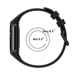 Cinturino traspirante in gel di silice monocromatico, For Fitbit Charge 5