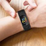 Cinturino traspirante in gel di silice monocromatico, For Fitbit Charge 5