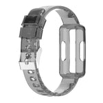 Cinturino integrato in silicone trasparente, For Fitbit Luxe, For Fitbit inspire 2, For Fitbit inspire HR