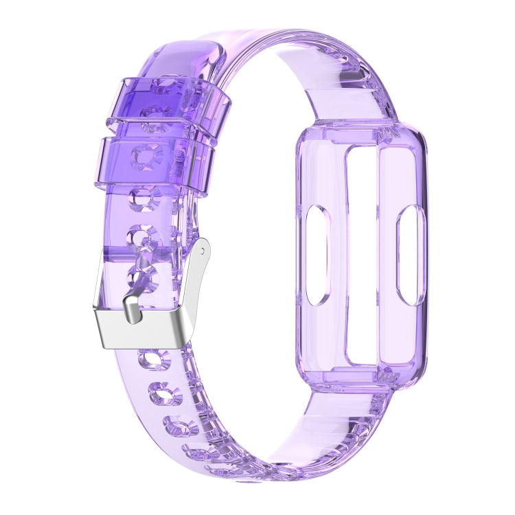 Cinturino integrato in silicone trasparente, For Fitbit inspire, For Fitbit Ace 3, For Fitbit Ace 2