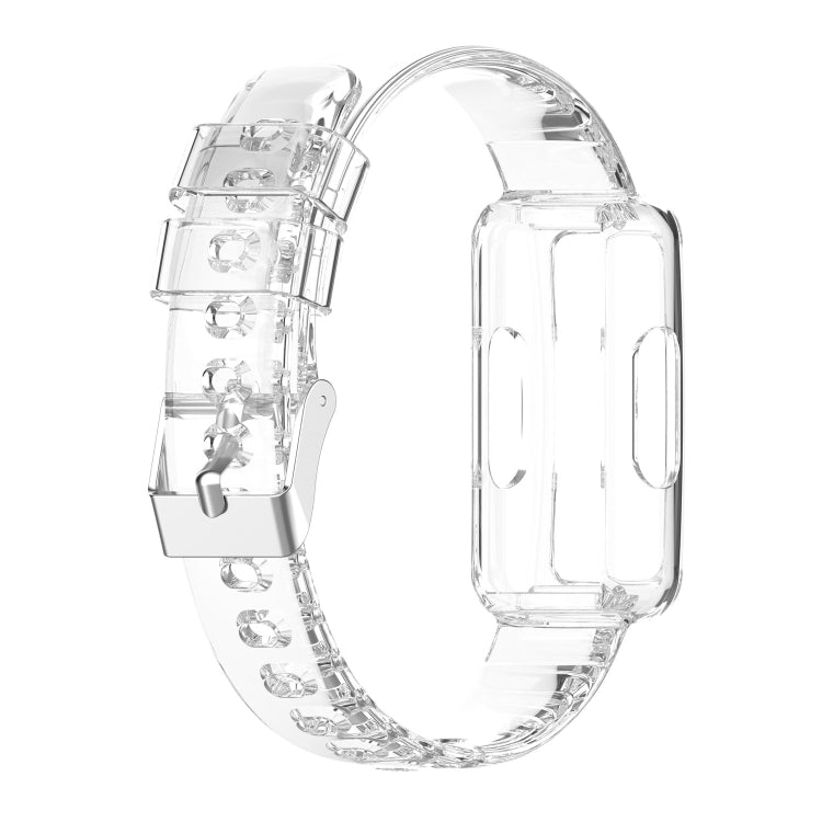 Cinturino integrato in silicone trasparente, For Fitbit inspire, For Fitbit Ace 3, For Fitbit Ace 2