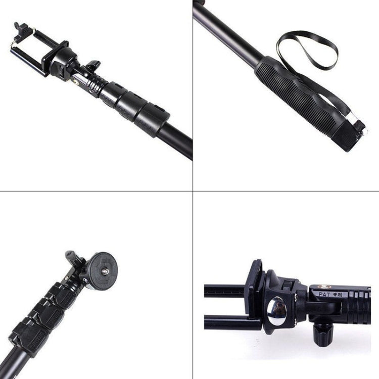 Monopiede telescopico portatile Yunteng 188 per fotocamere e smar