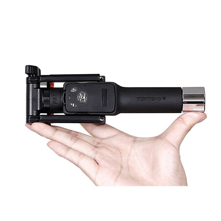 Yunteng YT-888 Monopiede portatile per selfie stick + clip per otturatore remoto Bluetooth per telefono