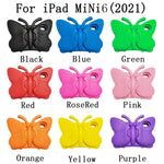 Staffa a farfalla Custodia protettiva anticaduta in EVA, For iPad mini 6 / mini 2024