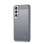 Custodia morbida in TPU in fibra di carbonio con trama spazzolata serie MOFI Gentleness, For Samsung Galaxy S22 5G, For Samsung Galaxy S22+ 5G, For Samsung Galaxy S22 Ultra 5G, For Samsung Galaxy A13 5G, For Samsung Galaxy M52 5G