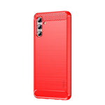 Custodia morbida in TPU in fibra di carbonio con trama spazzolata serie MOFI Gentleness, For Samsung Galaxy S22 5G, For Samsung Galaxy S22+ 5G, For Samsung Galaxy S22 Ultra 5G, For Samsung Galaxy A13 5G, For Samsung Galaxy M52 5G